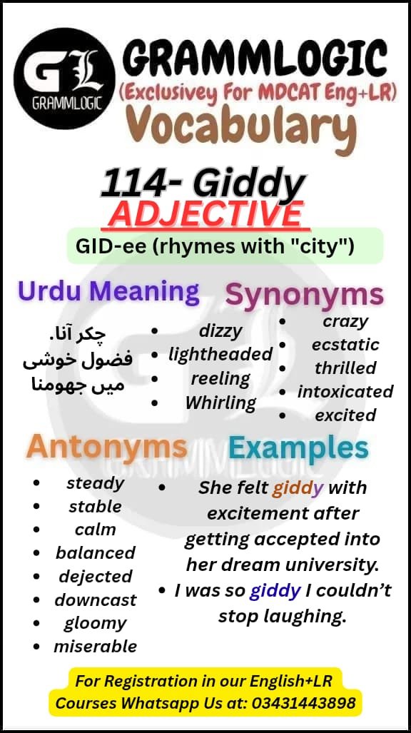 Giddy