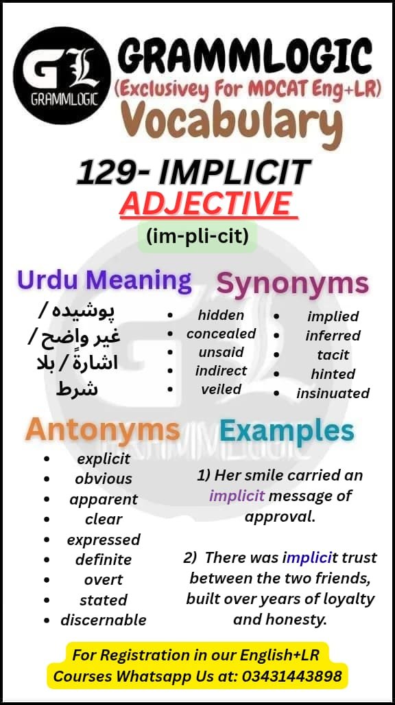 implicit